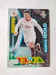 Карточка Футбол Panini Liga Santander 2016-17.Sevilla- Jovetic № 508