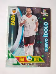 Карточка Футбол Panini Liga Santander 2016-17.Valencia- Zaza № 509