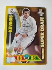 Карточка Футбол Panini Liga Santander 2016-17.Real Madrid -Mateo Kovacic № 512