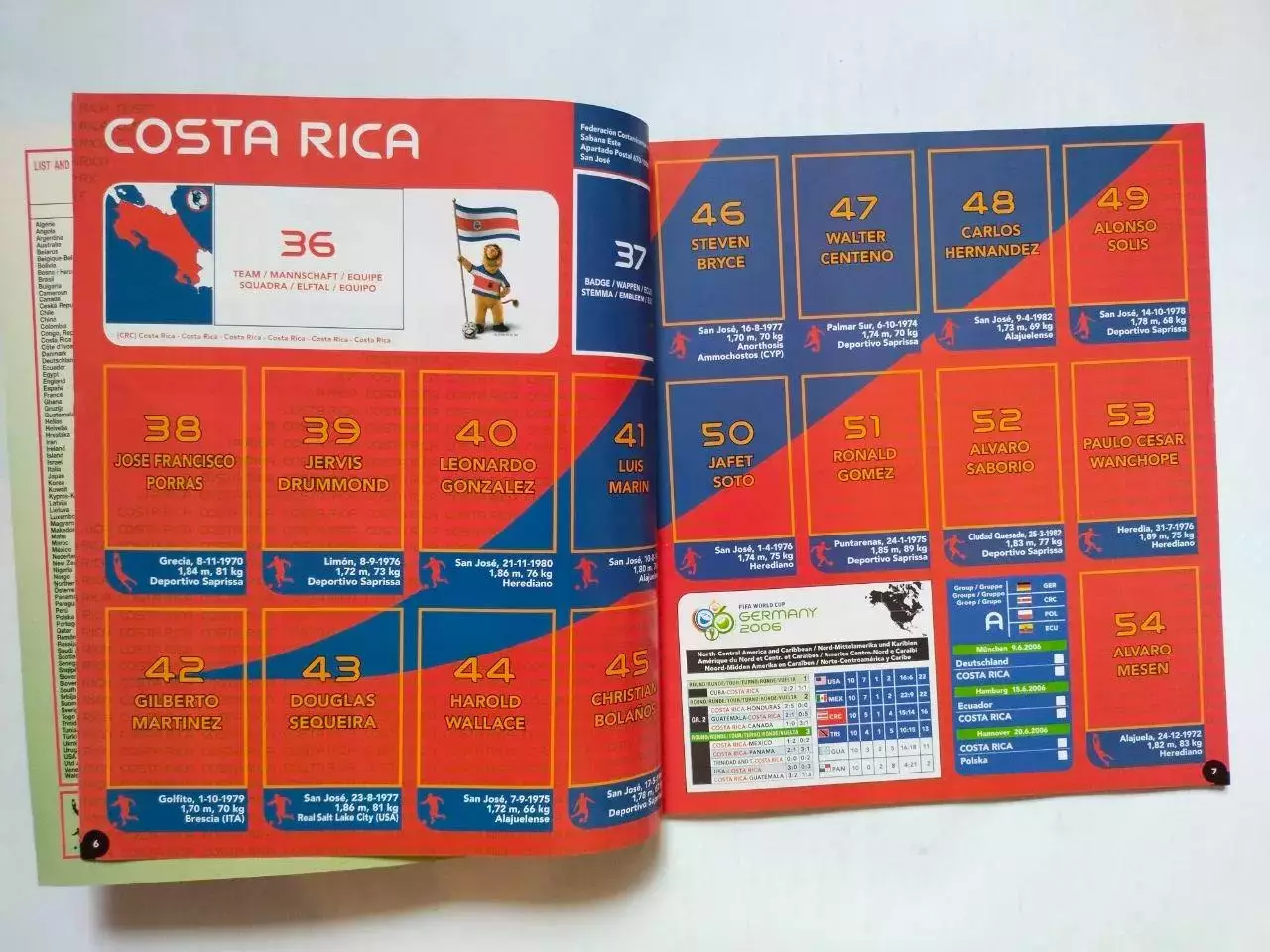 Альбом для наклеек итальянской фирмы PANINI посвящен Чемпионату мира в Германии 1