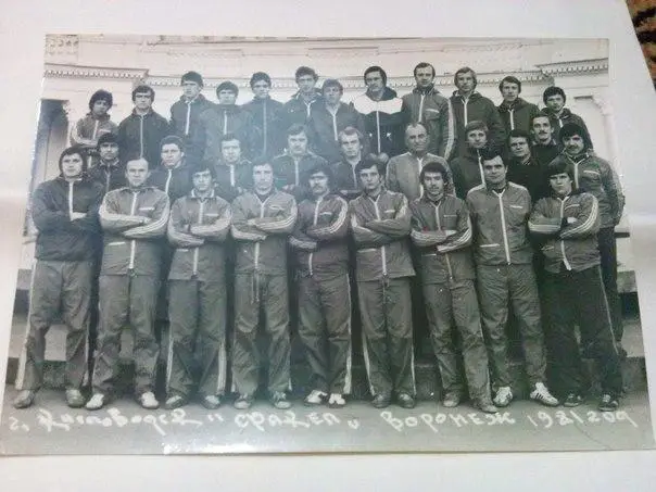 Футбольный клуб Факел Воронеж 1981 год