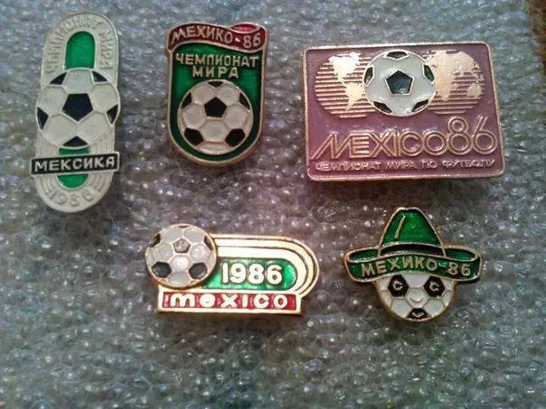 Футбол ЧМ Мексика 1986