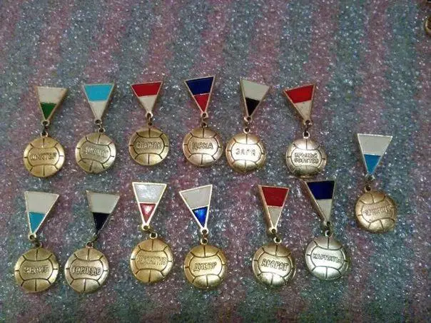 Шахтер,Арарат,Спартак,ЦСКА,Заря, Зенит,Торпедо,Локомотив,Днепр,Ка рпаты и др.