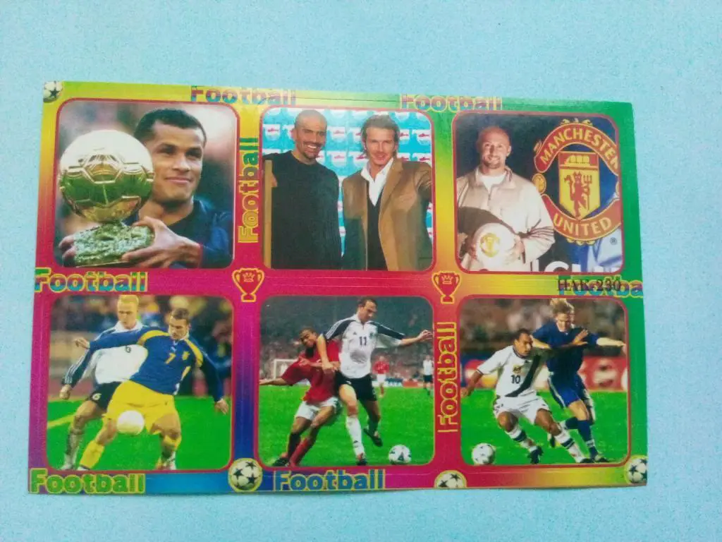 Футбол наклейки