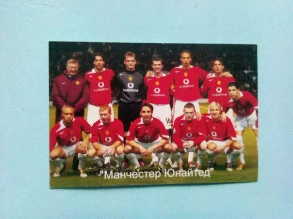 Календарик футбольный клуб Манчестер Юнайтед