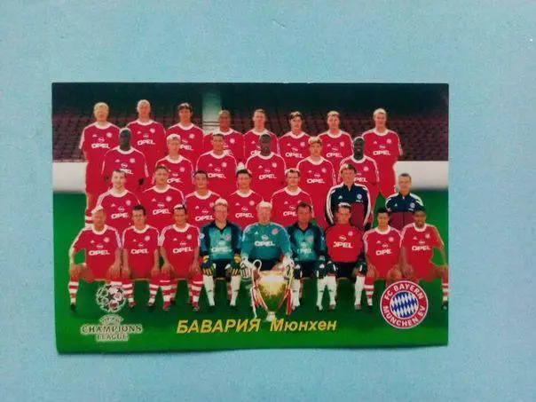 Календарик футбольный клуб Бавария 2