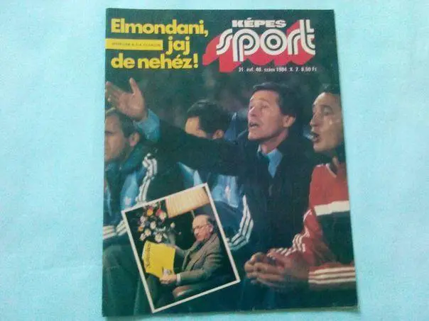 Кепеш спорт Венгрия №40 за 1984 год