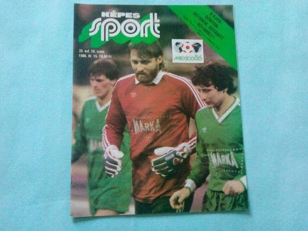 Кепеш спорт Венгрия №15 за 1986 год