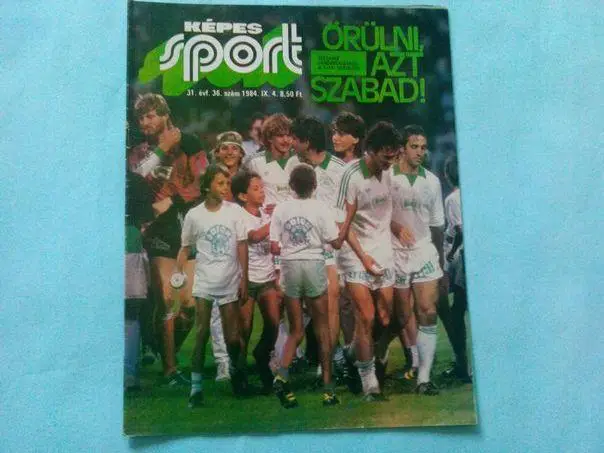 Кепеш спорт Венгрия №36 за 1984 год