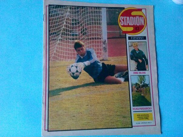 Журнал Стадион ЧССР №43 за 1987 год