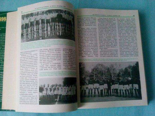 Золотая книга футбола Словакии 1898 - 1987 гг. 2