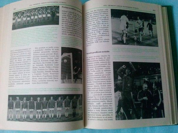 Золотая книга футбола Словакии 1898 - 1987 гг. 3