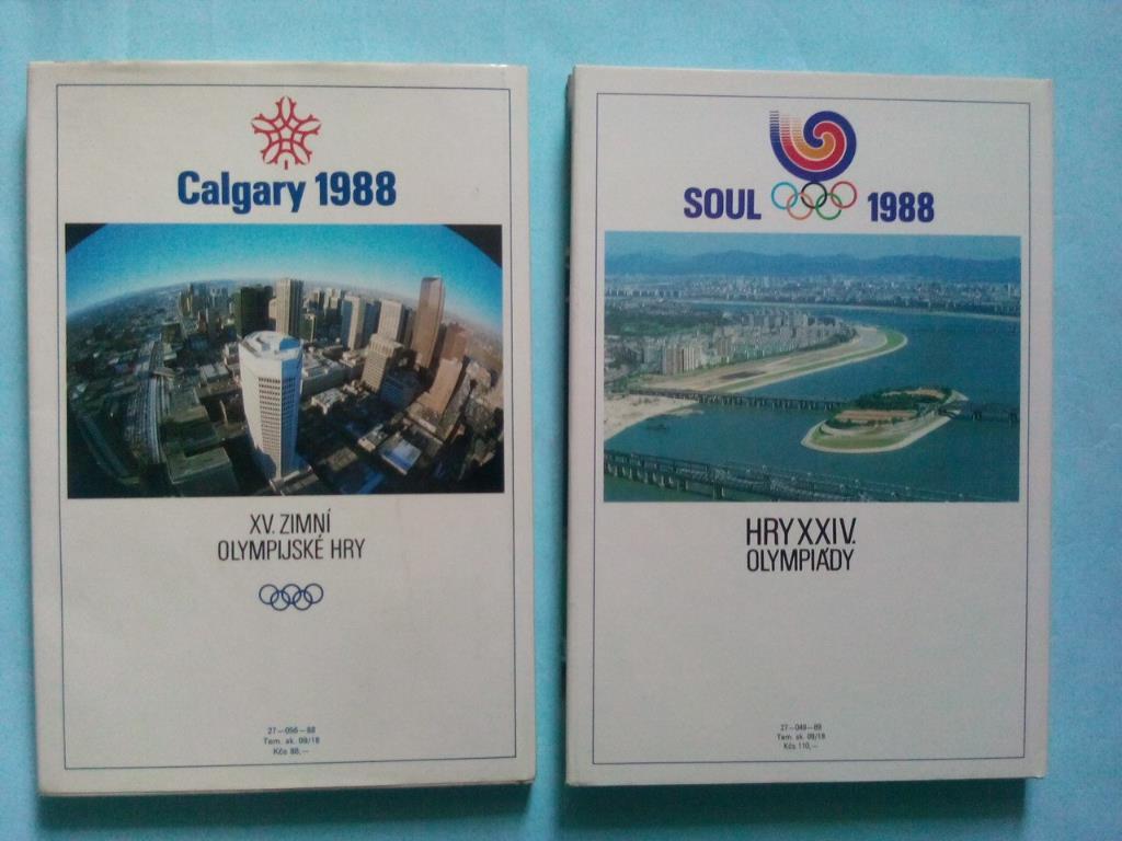Олимпийские игры 1988 год Зимние и Летние две книги одним лотом 7