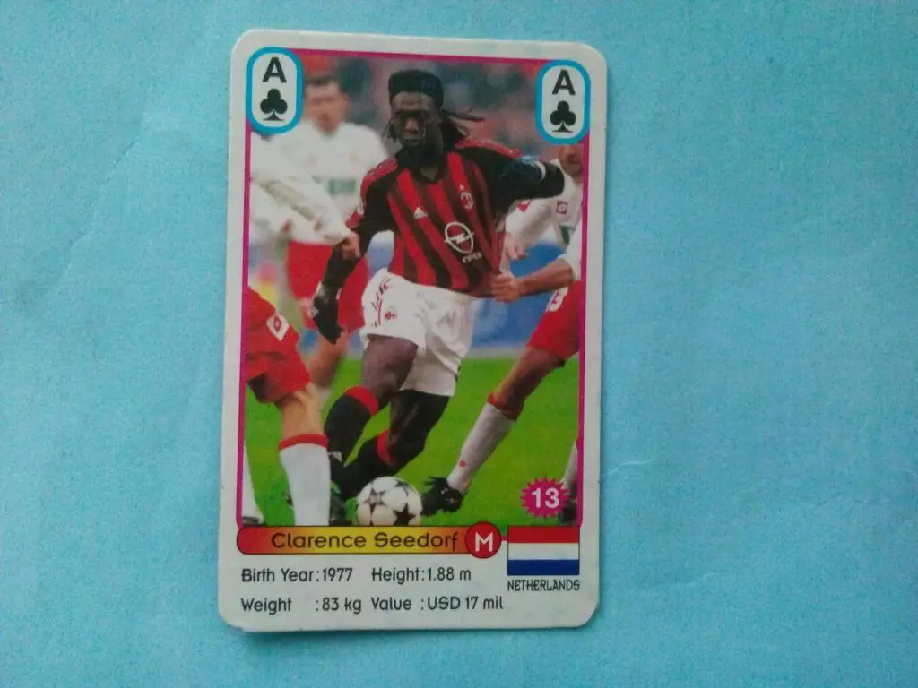 Звезды футбола № 13 Зеедорф Голландия