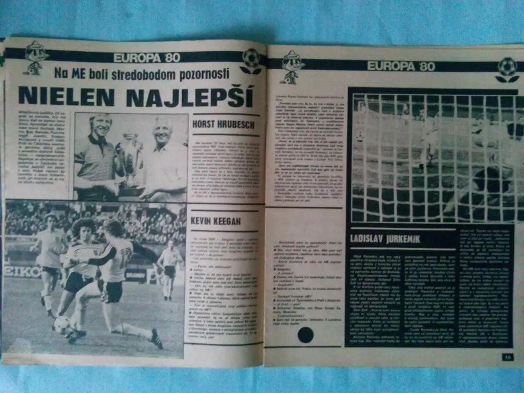 Спецвыпуск Старт Чехия № 28 за 1980 год посвящен ЧЕ 1980 год в Италии 4