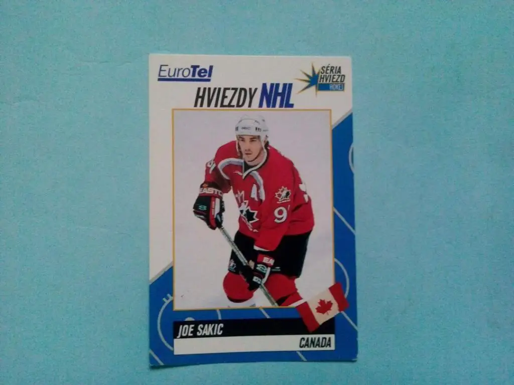 Карточка хоккей .Звезды НХЛ - SAKIS CANADA