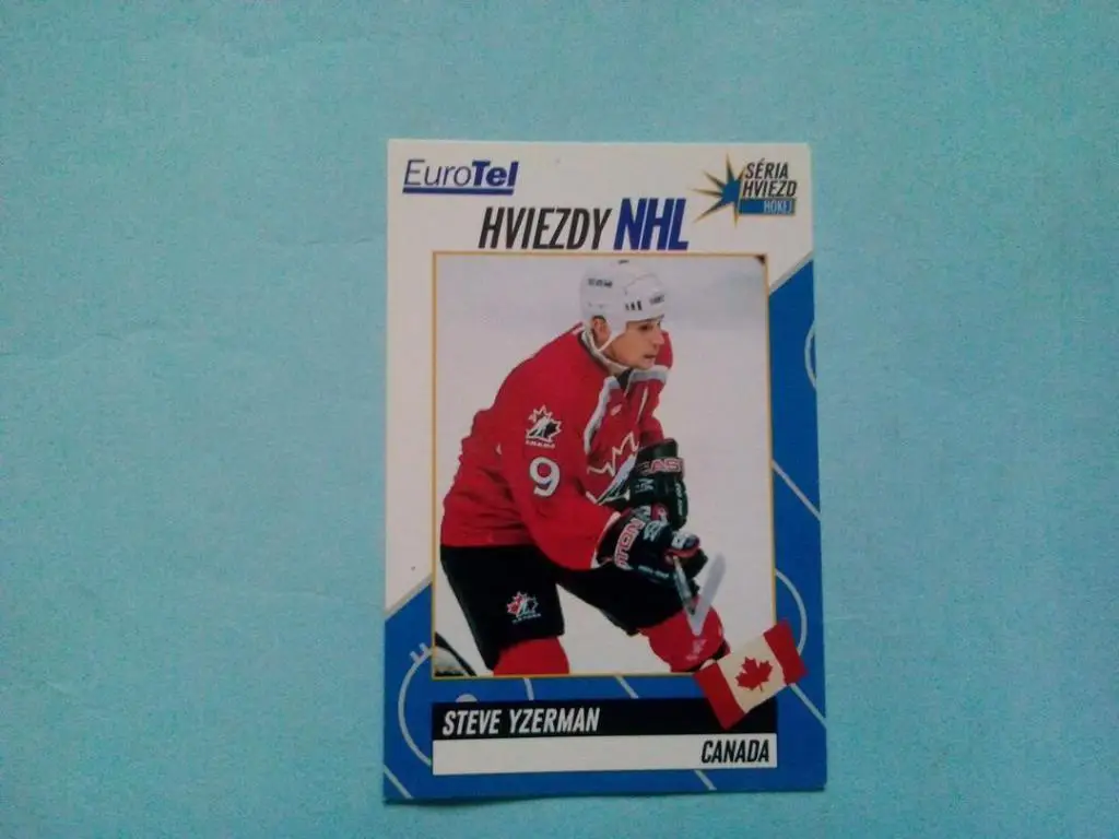 Карточка хоккей .Звезды НХЛ - YZERMAN CANADA