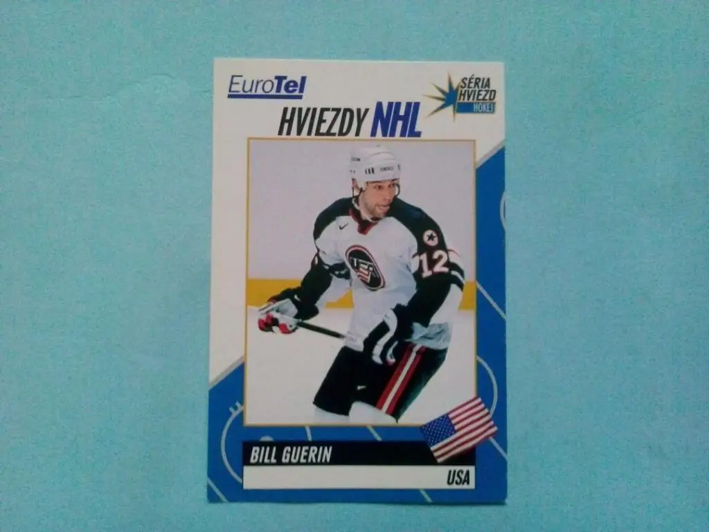 Карточка хоккей .Звезды НХЛ - GUERIN USA