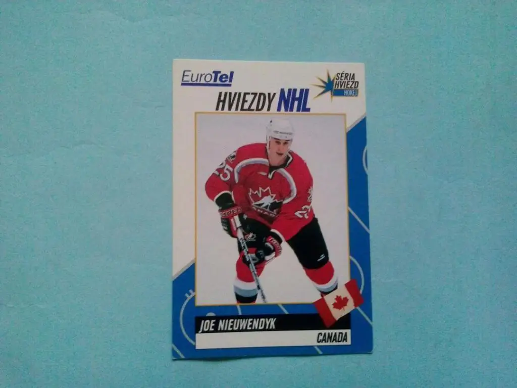 Карточка хоккей .Звезды НХЛ - NIEUWENDYK USA