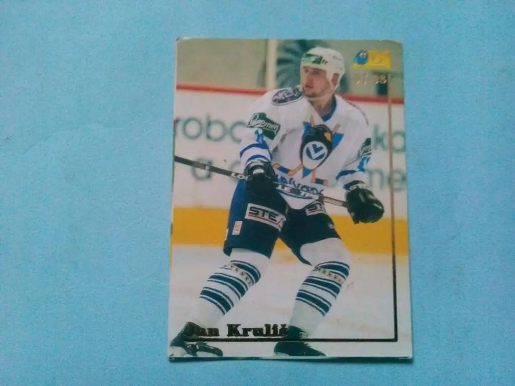 Карточка хоккей .Звезды мирового хоккея - KRULIS