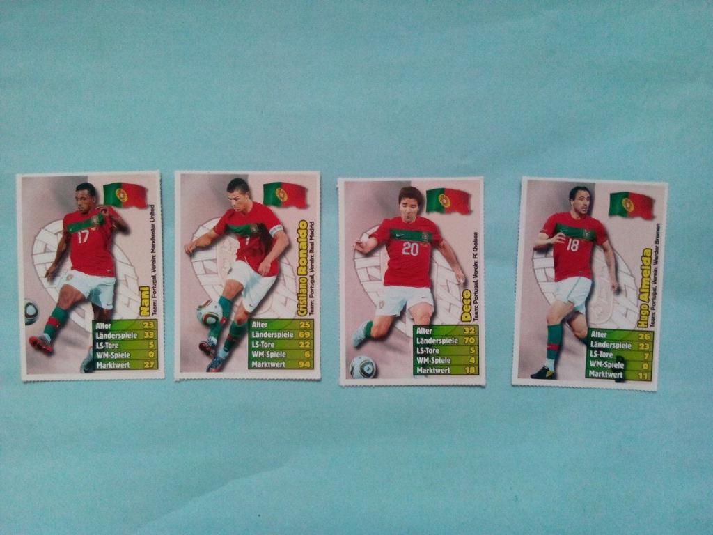 Лучшие футбольные игроки мира Португалия - Nani ,Ronaldo, Almeida, Deco