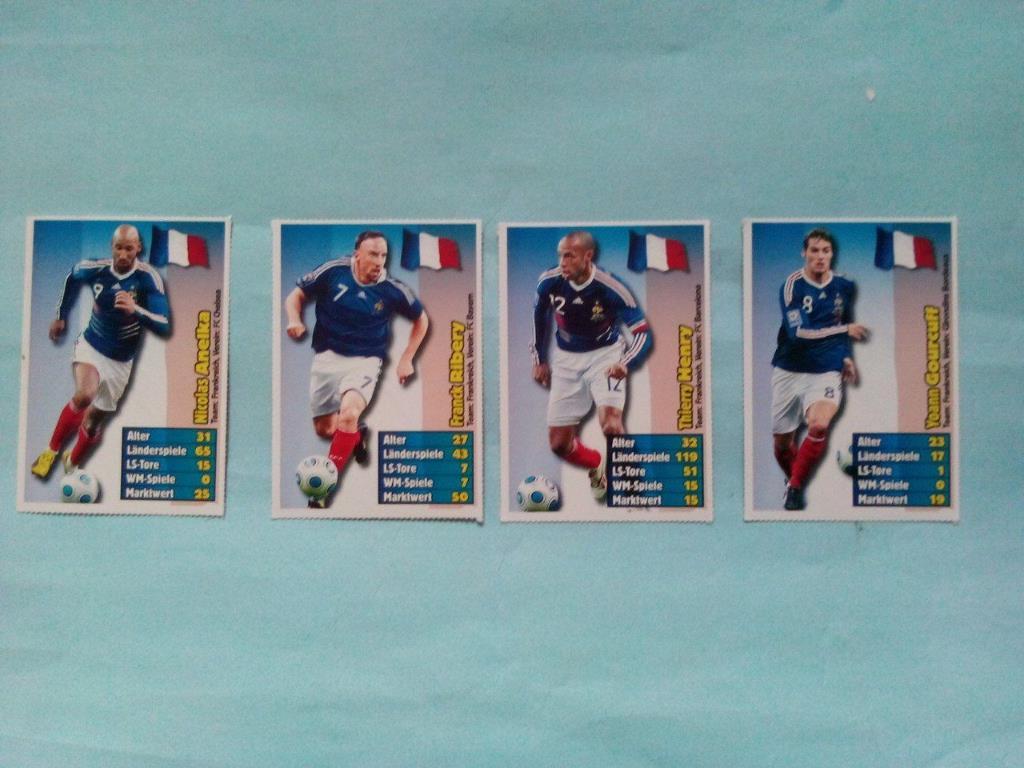 Лучшие футбольные игроки мира Франция - Gourcuff, Ribery, Anelka, Henry
