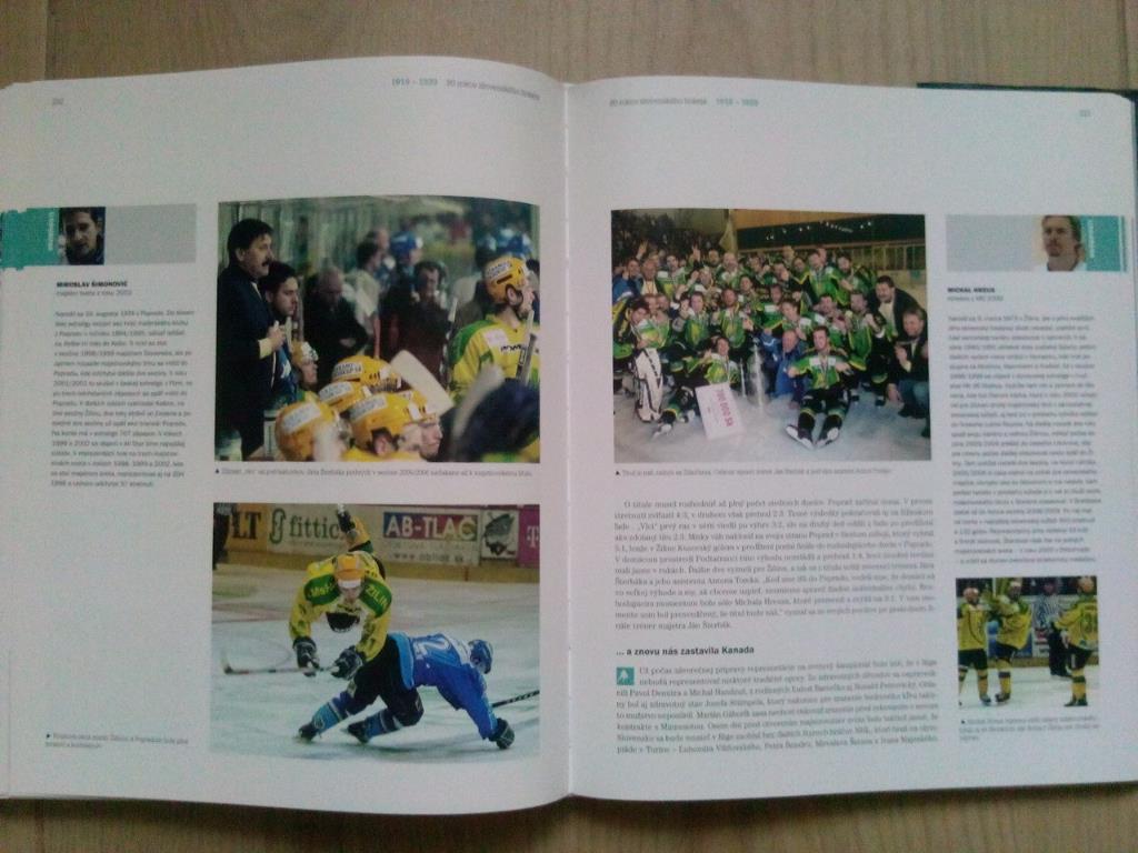80 лет Словацкого хоккея Уникальное издание 2009 год 4