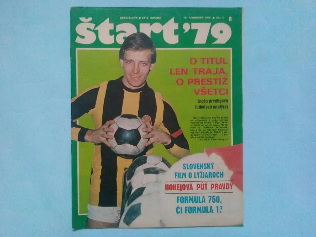 Старт Чехия № 8 за 1979 год