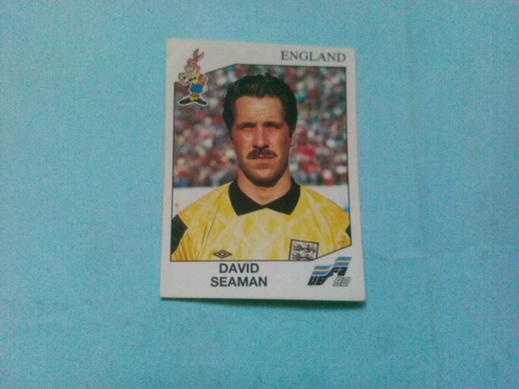 Наклейка ЧЕ - 1992 год PANINI - SEAMAN Англия № 94