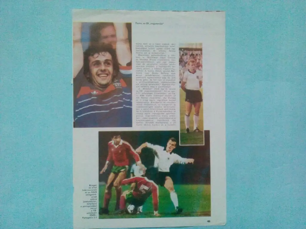 Лабдаругаш Венгрия вырезка из журнала