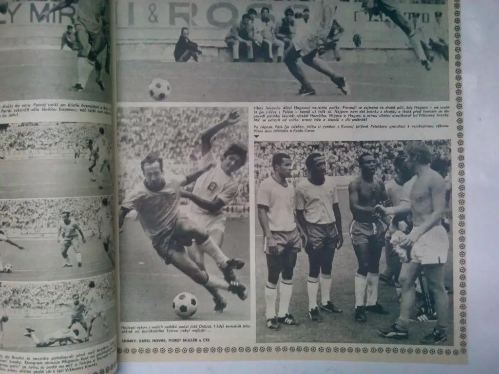 Стадион Чехия № 25 за 1970 год во время чм по футболу в Мексике 1970 год 1