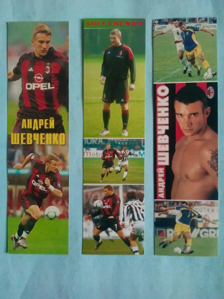 Закладки Футбол Андрей Шевченко