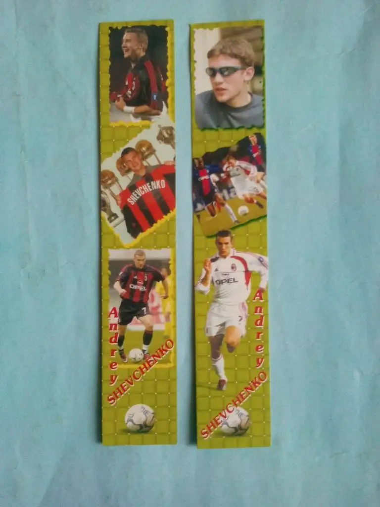 Закладки Футбол Андрей Шевченко