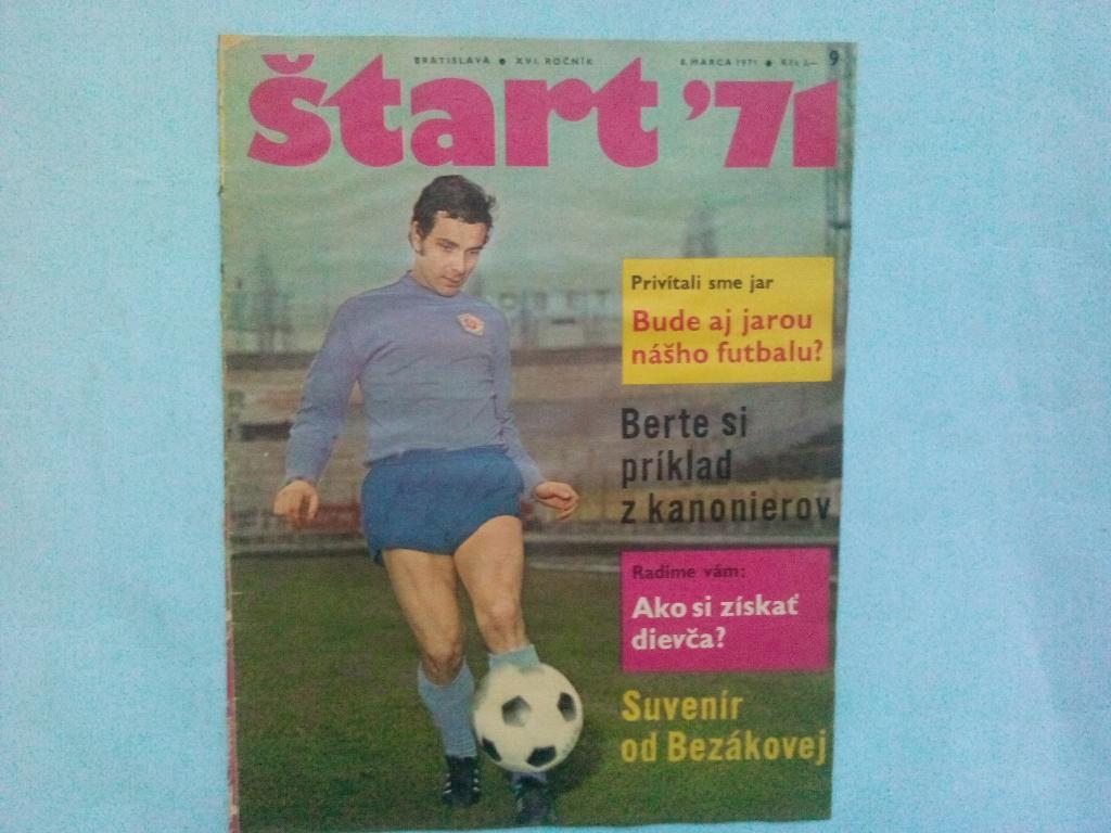 Старт Чехия № 9 за 1971 год