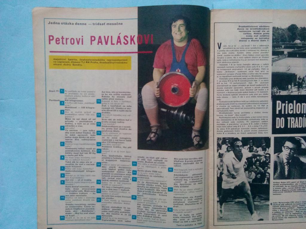 Старт Чехия № 21 за 1971 год 1