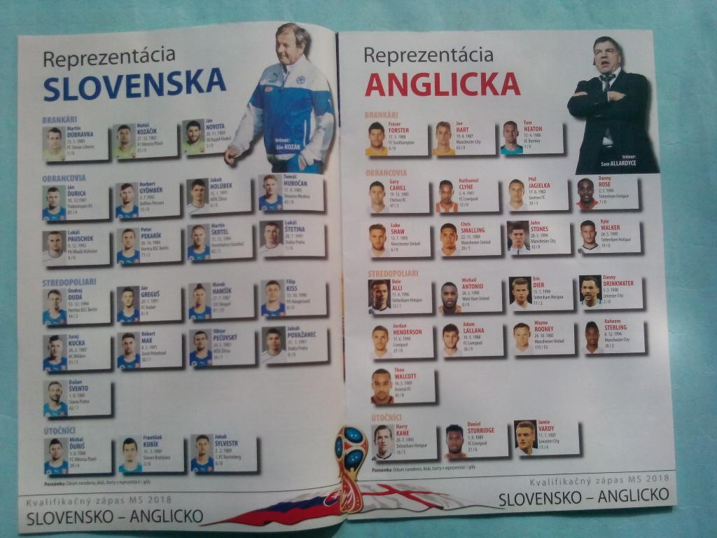 Словакия - Англия Отборочный матч на ЧМ - 2018 год по футболу 4.09.2016 год 1