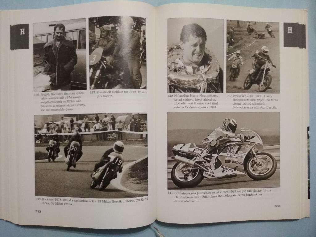 Чемпионаты Чехословакии гонки на мотоциклах 1954 - 1992 гг. 4