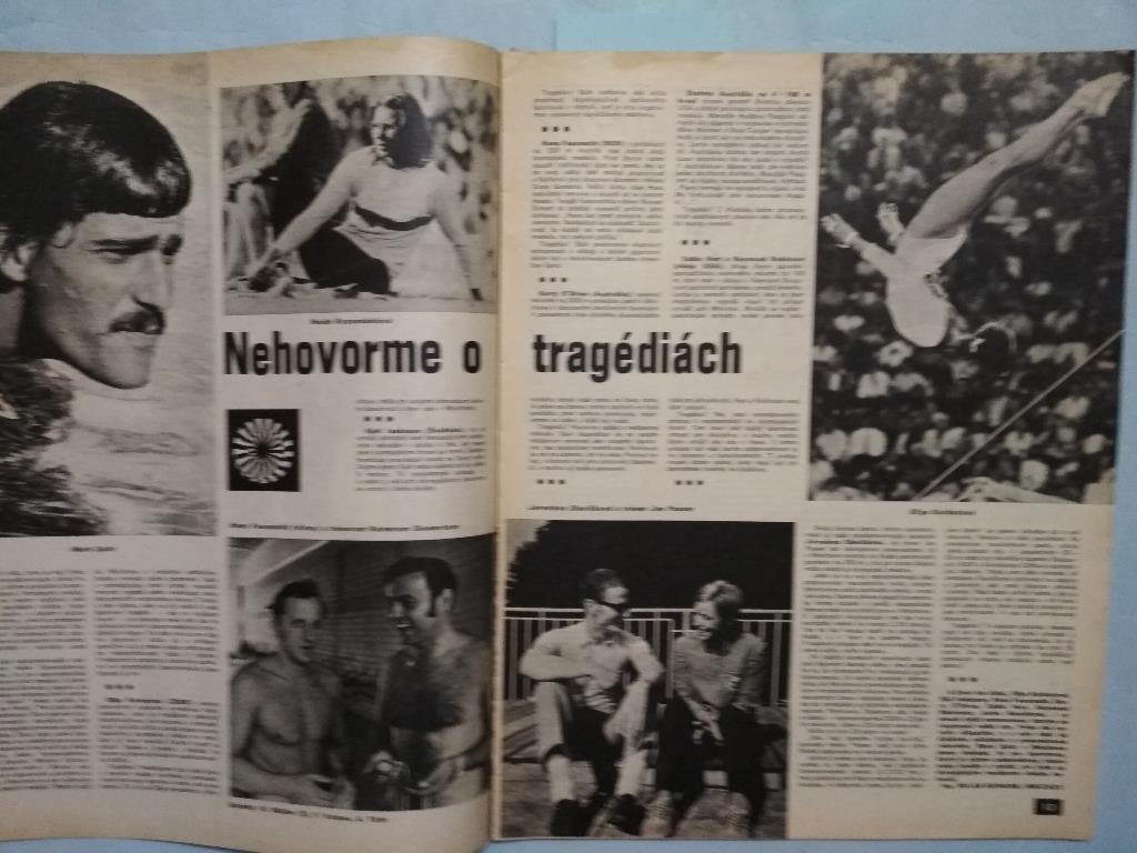Старт Чехословакия № 37 за 1972 год Летняя Олимпиада Мюнхен 1
