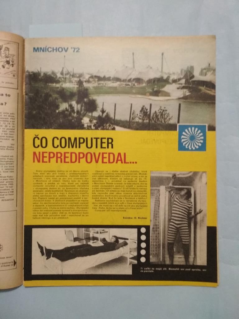 Старт Чехословакия № 33 за 1972 год 1