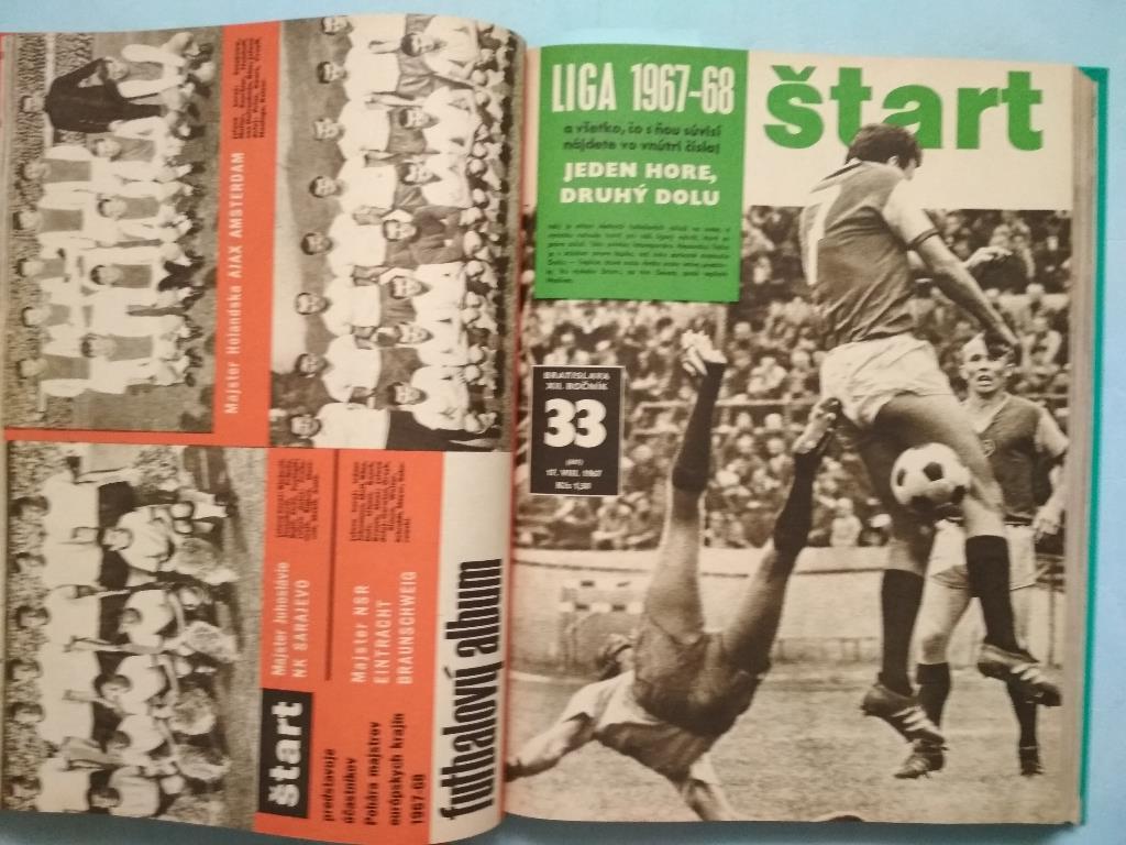 Полный комплект Чехословацкого журнала Старт 1967 год номера 1 - 52 в книге 3