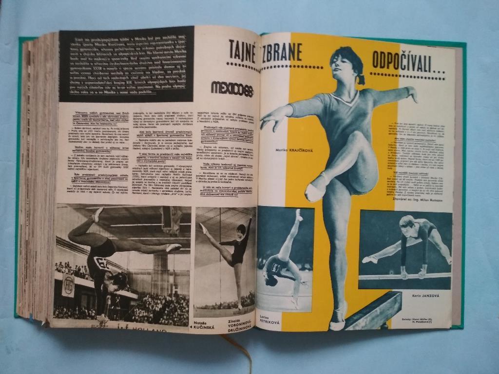 Полный комплект Чехословацкого журнала Старт 1967 год номера 1 - 52 в книге 6