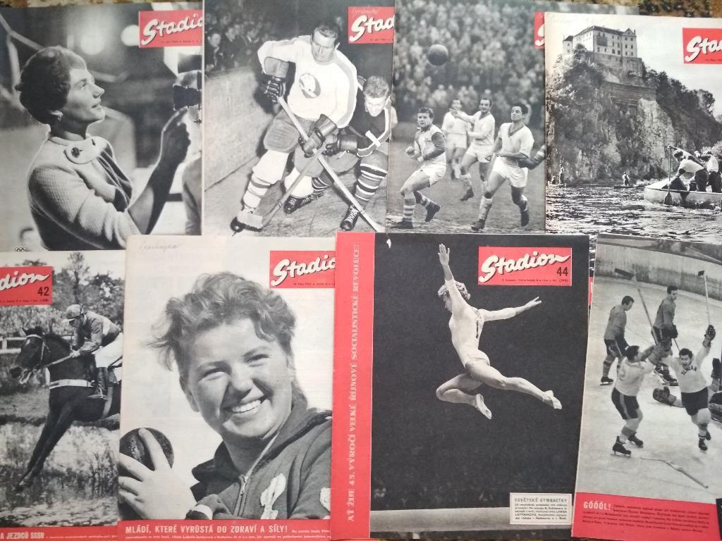 Полный комплект Чехословацкого журнала Стадион 1960 год номера 1- 52 6