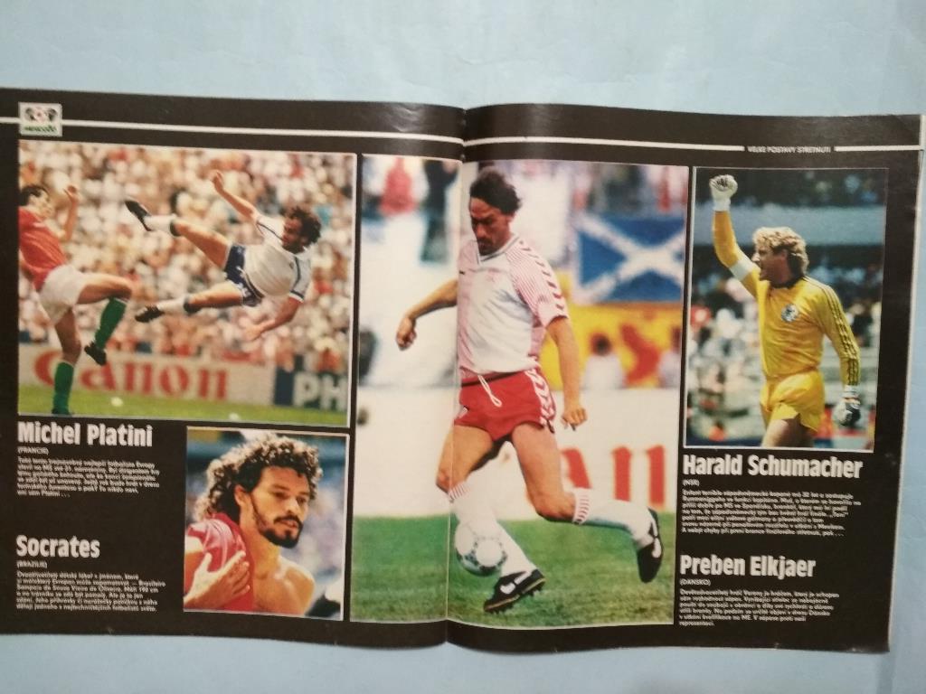 Спецвыпуск журнал Стадион № 30 ЧССР посвящен чм по футболу Мексика 1986 5