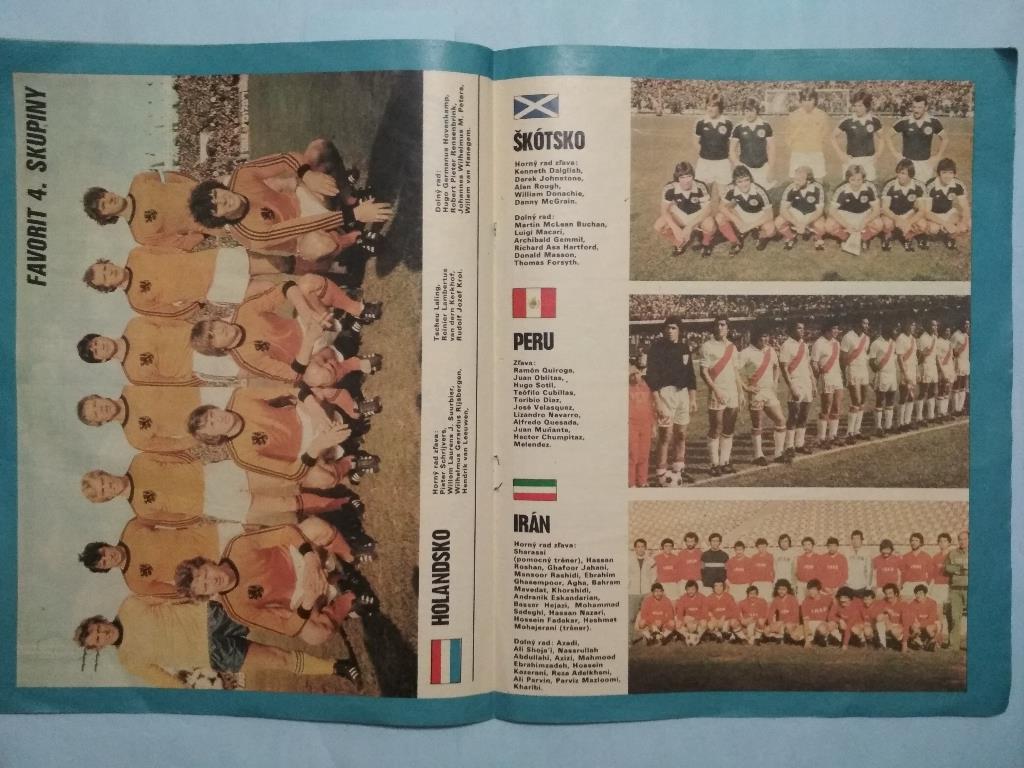 2 журнала Старт Чехия № 23 и № 29 посвящены чм по футболу в Аргентине 1978 год 2