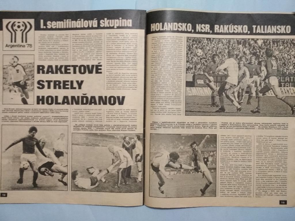 2 журнала Старт Чехия № 23 и № 29 посвящены чм по футболу в Аргентине 1978 год 4