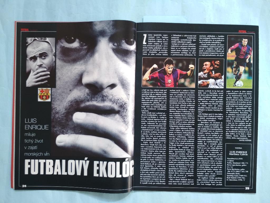 Futbal magazin Cловацкий журнал Футбол № 3 за 2002 год 1