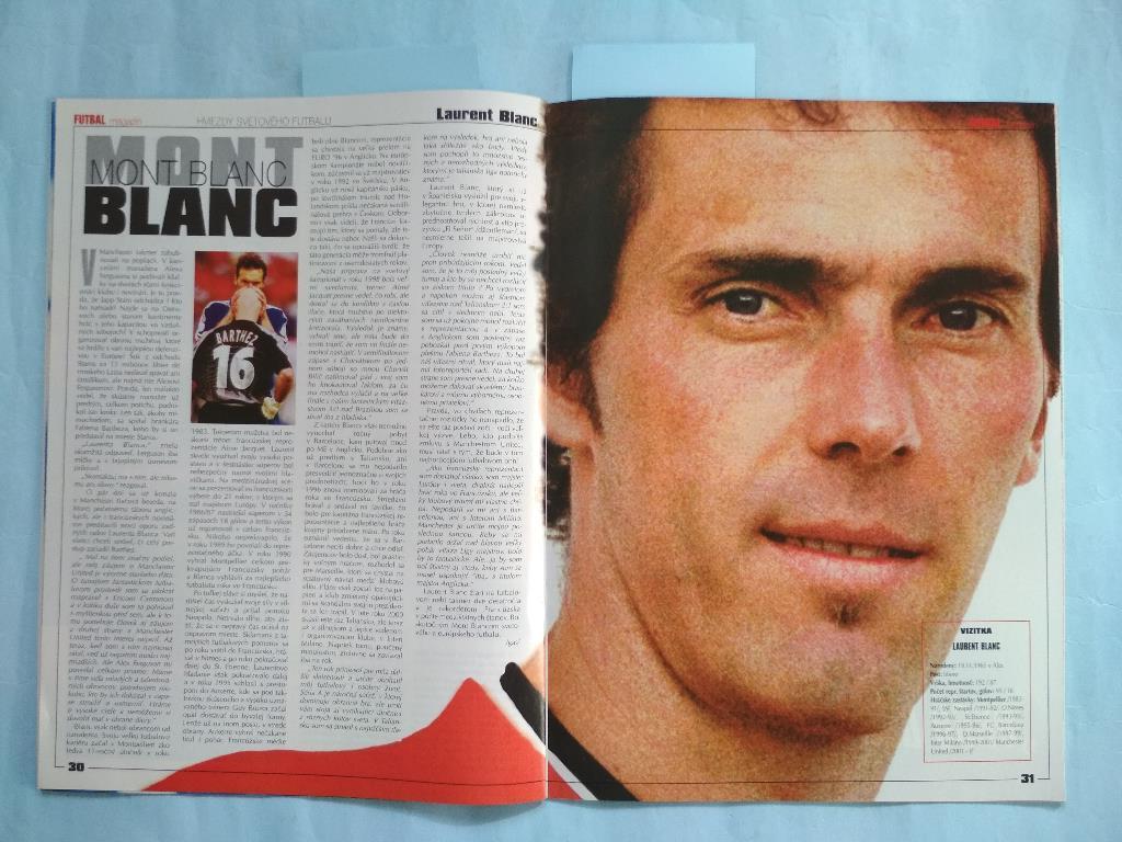 Futbal magazin Cловацкий журнал Футбол № 1 за 2002 год 3