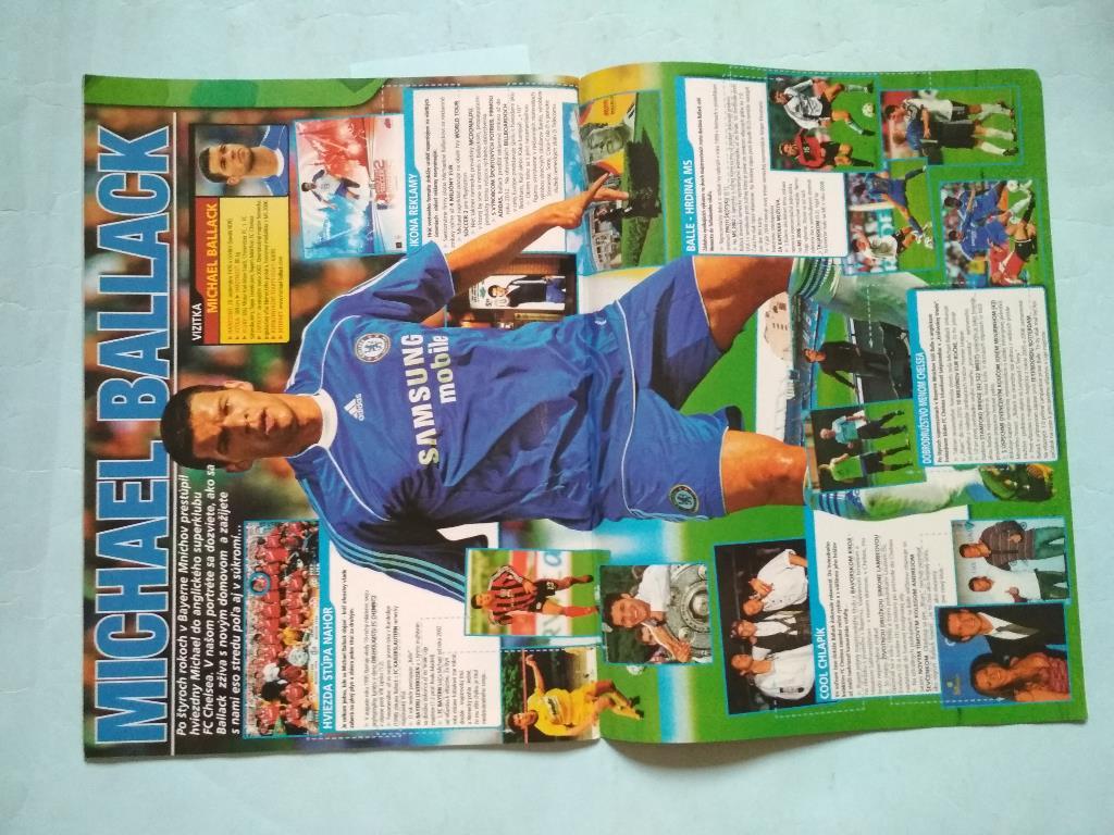 Futbal magazin Cловацкий журнал Футбол № 10 за 2006 год 2