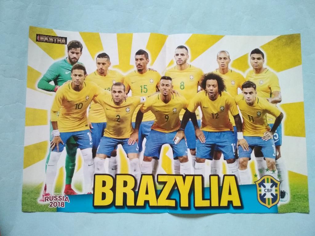 Из журнала GIGA Sport сборная команда Бразилии участник чм по футболу 2018 год