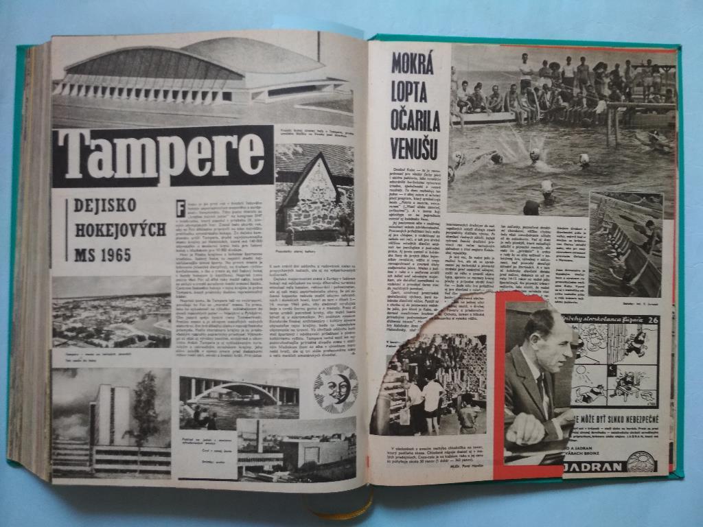 Полный комплект Чехословацкого журнала Старт 1964 год номера 1 - 52 в книге 6